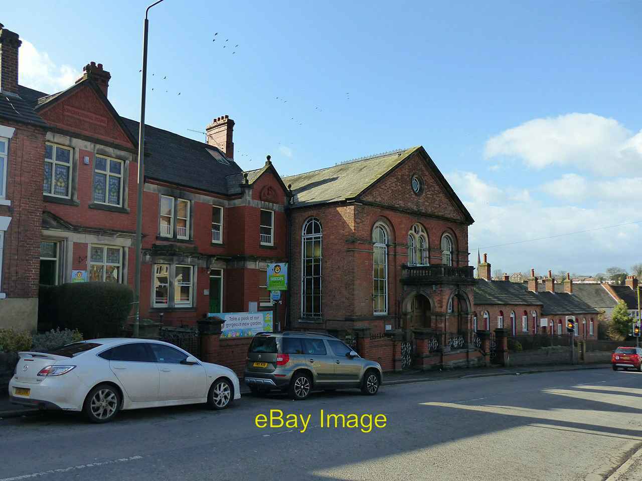 Photo 6x4 Former Sion Chapel and school, and Cooper's Almshouses, Derby R c2017