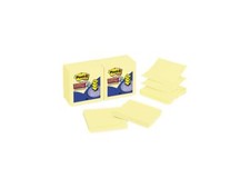 Post-it Notes Super Sticky R330-12SSCY Super Sticky Pop-Up Refill, 3 x 3, Canary