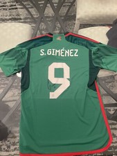 Santi “Bebote” Giménez #9 M Mexico Adidas Selección Mexicana Jersey
