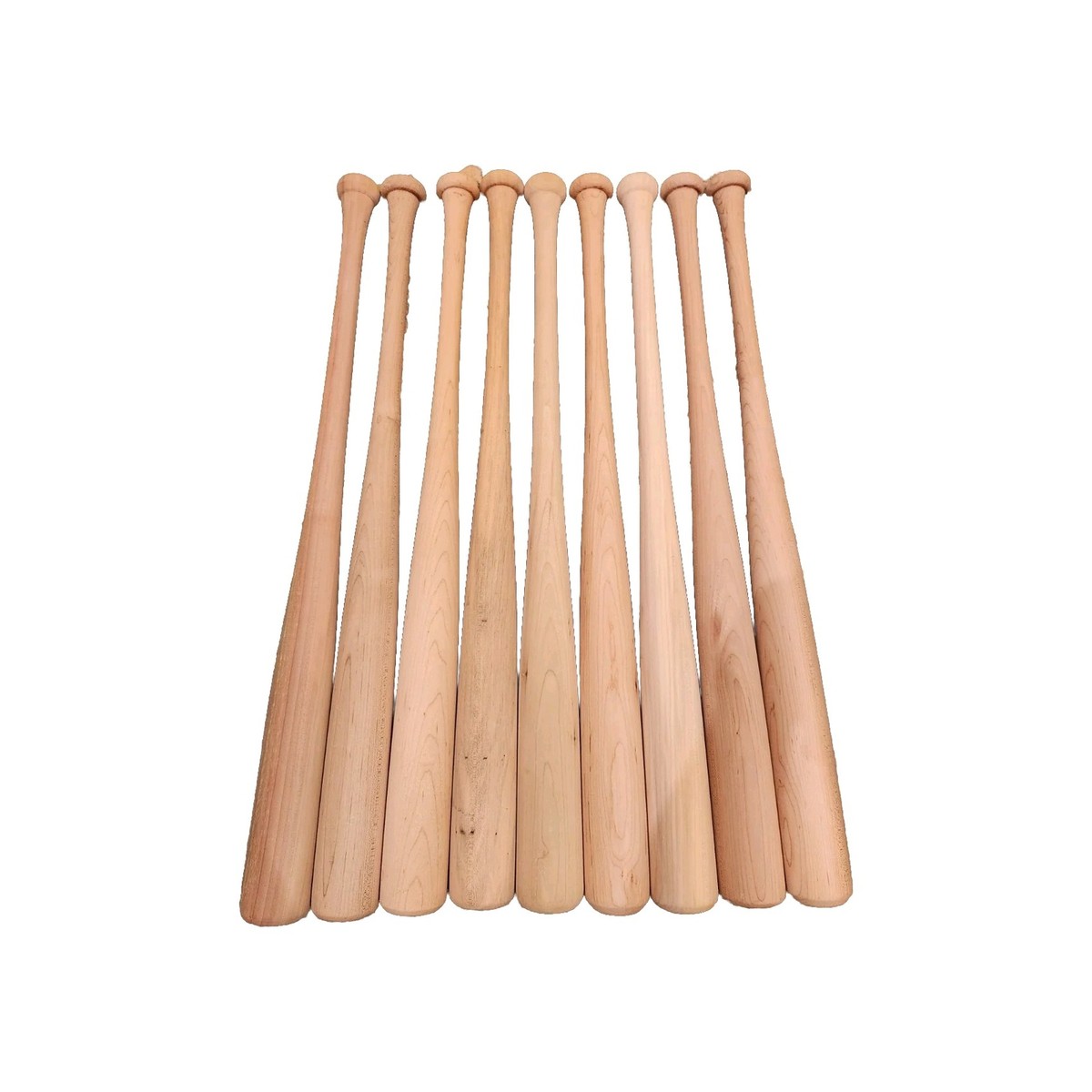 Lot De 28 Battes De Baseball Blem En Bois – Adultes, Longueurs 30-34 Pouces