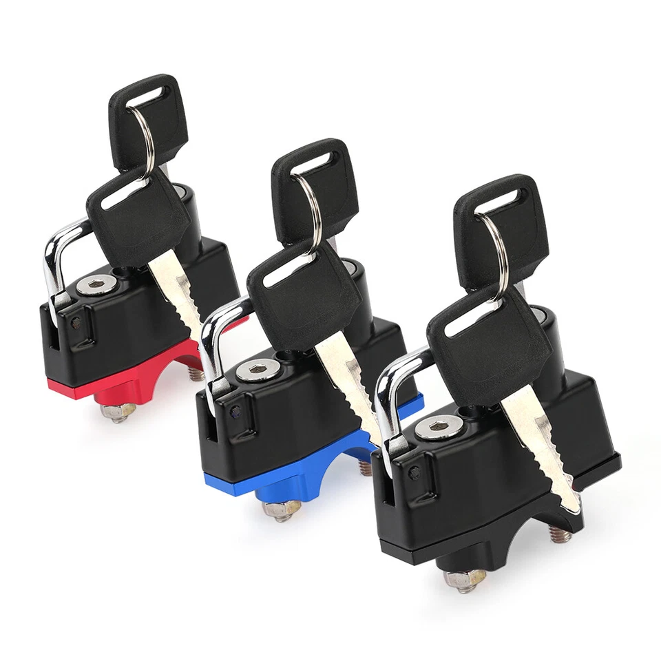 Motorbike Helmet Lock W/2 Keys Set For KAWASAKI KLX140L/G KLX250/SF KLX450R/230 - Изображение 4 из 4