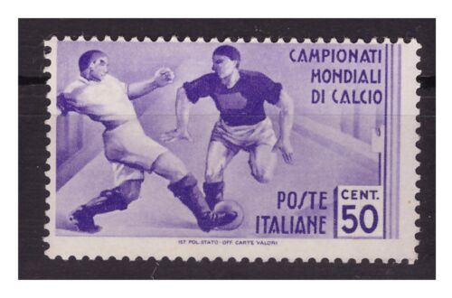 REGNO 1934 - MONDIALI DI CALCIO Cent. 50  NUOVO ** MNH - Zdjęcie 1 z 1