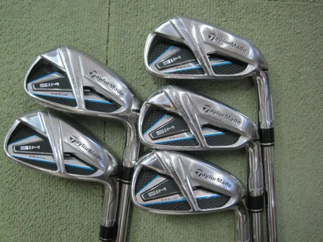 Golf Iron Set TaylorMade SIM MAX KBS MAX85 (S) 5pcs 6-P JAPAN | eBay