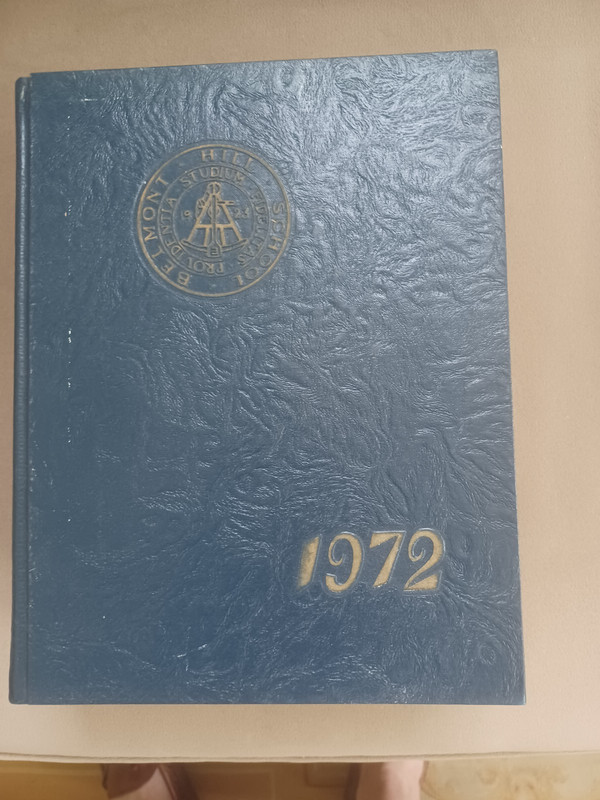 Belmont Hill School 1972 Yearbook