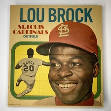Topps Lou Brock HOF '85  Poster 10