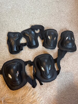 KNIESCHONER ELLENBOGENSCHONER UND HANDGELENKSCHONER, SCATEBOARD ROLLERBLADE SICHERHEITSAUSRÜSTUNG