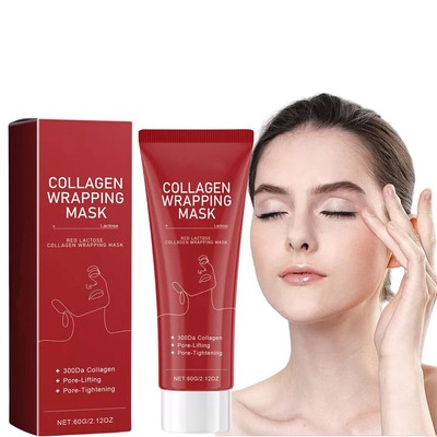 1PC Collagen Night Wrapping Mask Korean Collagen Night Wrapping Peel off Mask