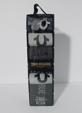 True Religion men's 7 pack crew socks Gift Box size 10-13/ shoe size 8-12.5