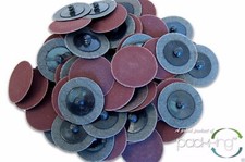 50 PC 2 INCH QUICK CHANGE DISCS 180 GRIT R TYPE SANDING ABRASIVE (FINE) 0.37 per gallon