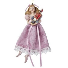 Clara Holding Nutcracker Christmas Ornament Nutcracker Suite Ballet Decoration