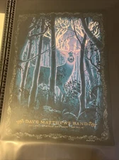 DMB Dave Matthew’s Band Poster - East Troy - July 3, 2022 - NC Winters