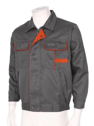 Women Men Long Sleeve Work Coat Pocket Shirts Workshop Mechanic Uniform Workwear - Bild 96 von 104