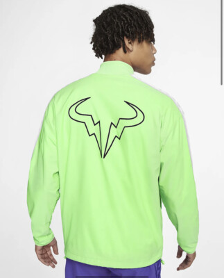 Nike Court Rafa Tennis Jacket Full-Zip Green Strike CI9135-398