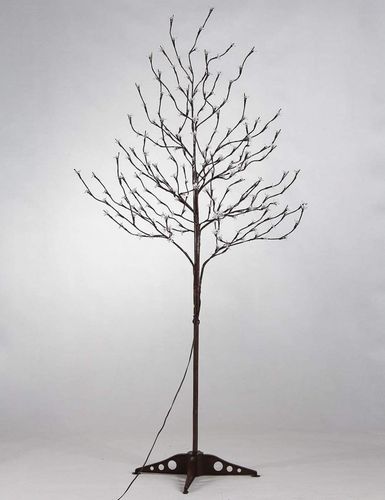 6.5FT 208 LED Cherry Blossom Tree, Lighted Artificial Tree for Decoration inside - Picture 8 of 12