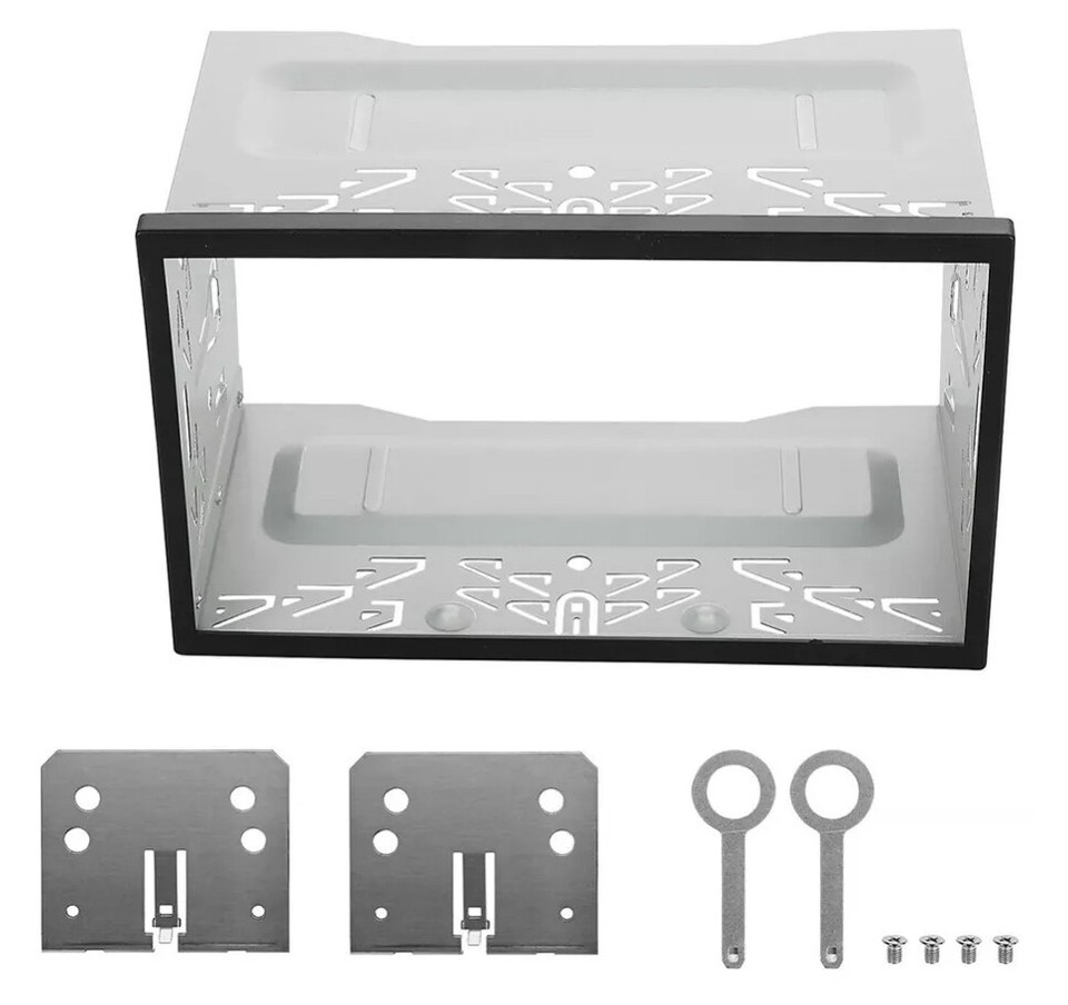 Double 2 Din Car Stereo Radio DVD Player Dash Installation Frame ...