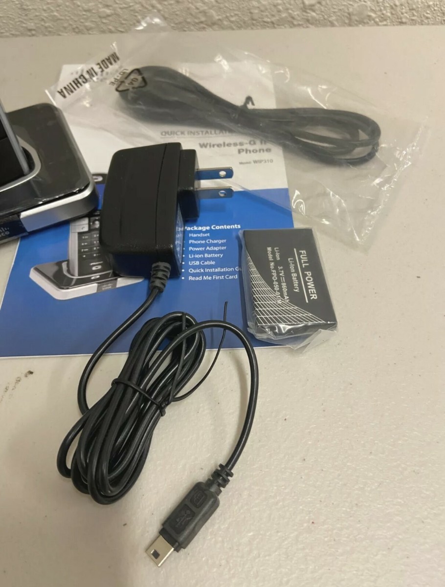 Cisco WIP310 - Téléphone IP Wireless-G - Neuf Sans Boîte - Ouvert Jamais Utilisé