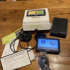 TomTom Start 55T Portable 5" GPS Set USA Canada Maps Lifetime Traffic 55
