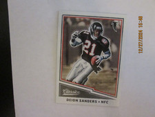 DEION SANDERS FALCONS 2017 PANINI CLASSICS FOOTBALL CARD #110
