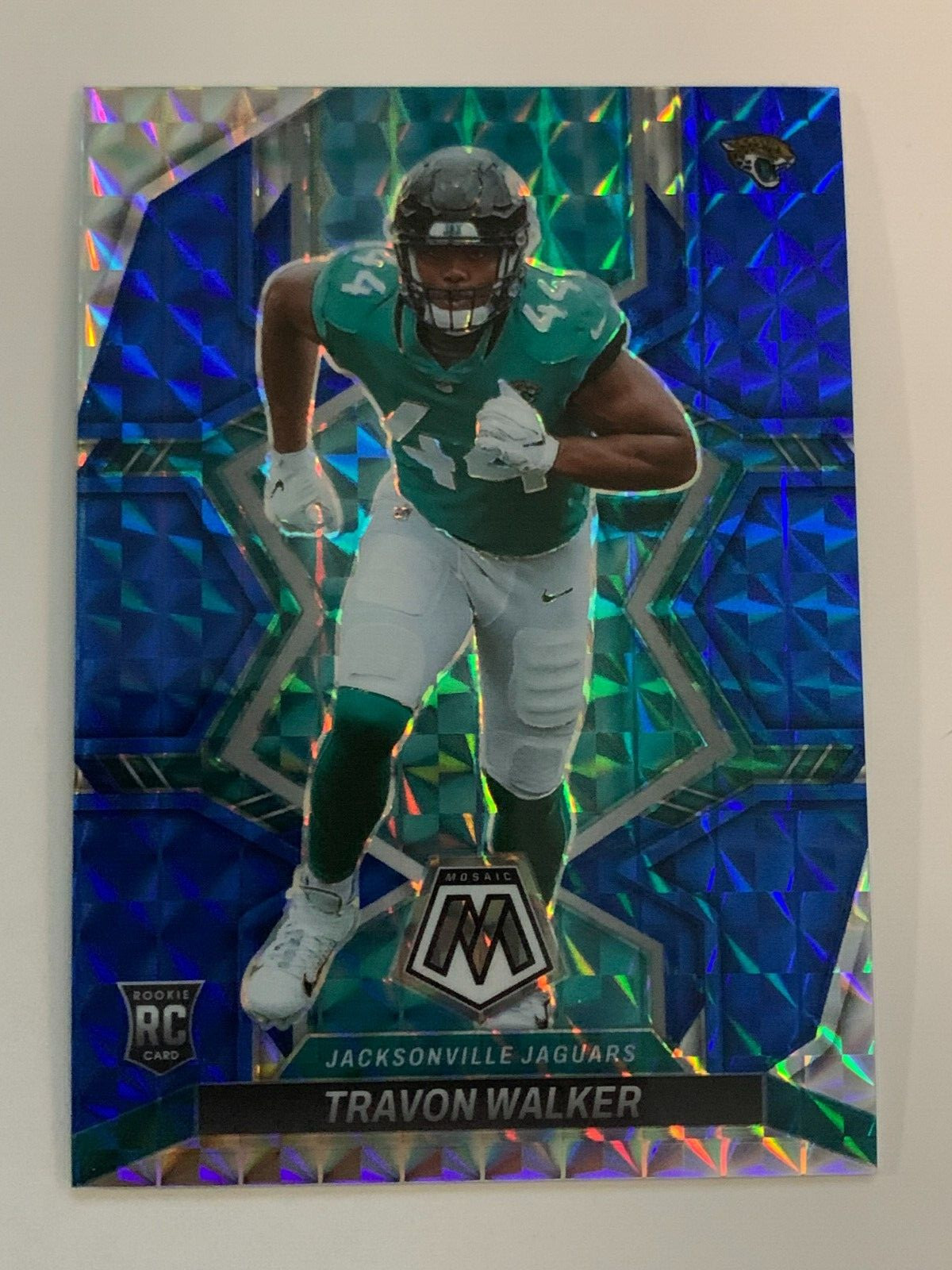 TRAVON WALKER #333 - 2022 PANINI MOSAIC - BLUE /99 ROOKIE RC