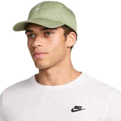 Nike Dri Fit Club Cap Green Swoosh Strapback Unisex Size M/L Nike Dri Fit Club Cap Green Swoosh Strapback Unisex Size M/L