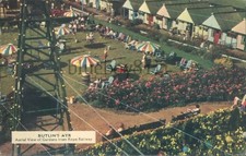 Bultins Holiday Camp Ayr Scotland Rope Railway & gardens posted 1964 