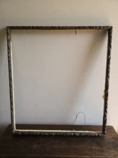 VTG Ornate Carved Raised Wide Wood Picture Frames Wall Art Gallery Decor 