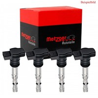 4X Metzger ZüNdspulen FüR Honda Jazz II Gd_ GE3 GE2 1.3 Idsi 1.5 GD 1.2I-Dsi