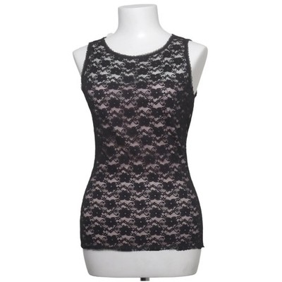 Heavenly Shapewear, Tank­top, Größe: L, Schwarz/Pink, Elasthan/Polyamid #O3B