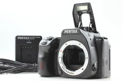 20696shots [COMO NUEVO+++] Pentax K-70 24.2MP DSLR Cámara Cuerpo Negro De JAPÓN - Imagen 1 de 4
