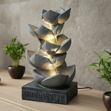 Springbrunnen BK901+ LED Beleuchtung Gartenbrunnen Skulptur 47cm Zimmerbrunne