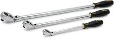 11303 3-Piece 36-Tooth Extra-Long Flex Head Ratchet Set