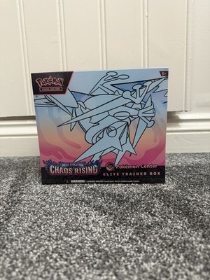 10x Pokemon TCG Chaos Rising Pokemon Center Elite Trainer Box - Neu & Sealed