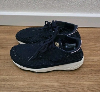 Nike Women's Air Footscape Woven Raw HF1759-400 Blue Size 8