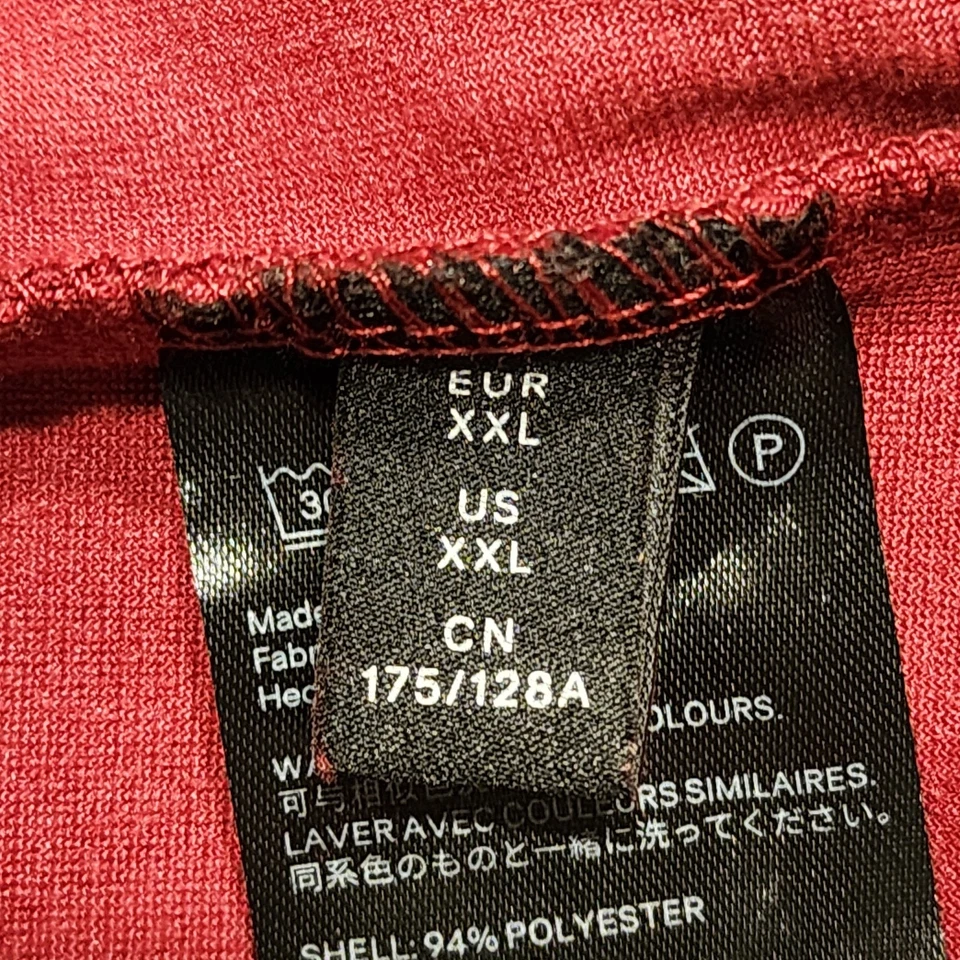 Chaqueta con Capucha de Terciopelo para Mujer Talla 2XL XXL Roja Cremallera Completa Mean Girls NUEVA CON ETIQUETAS Foto 4 de 4