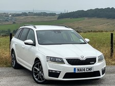 2014 14 SKODA OCTAVIA 2.0 TDI VRS 5 DOOR ESTATE MANUAL 184 BHP DIESEL