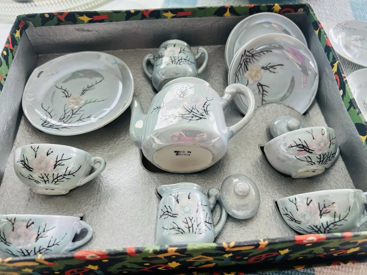 ビンテージ リトルホステス 14ピース フルセット モダントーン Little Hostess Tea Set In Vintage & Antique Tea Sets for sale - eBay