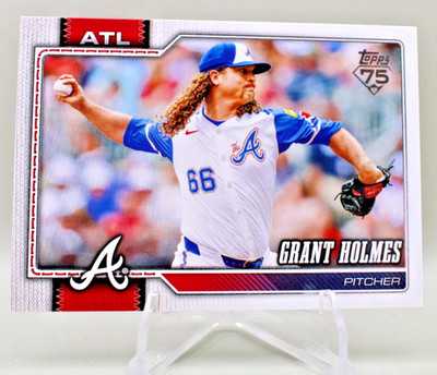 2026 Topps Series 1 - Grant Holmes #182 Braves