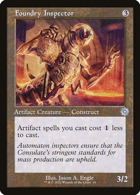 [MTG] Foundry Inspector (Retro Frame) (016) (BRR) NM