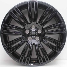 22 inch Genuine Range Rover VELAR 2020  MODEL ALLOY WHEELS IN GLOSS BLACK