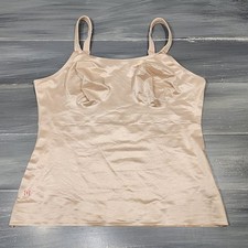 Ruby Ribbon Cami Tank Shapewear Camisole Support 4817 Beige Size 44