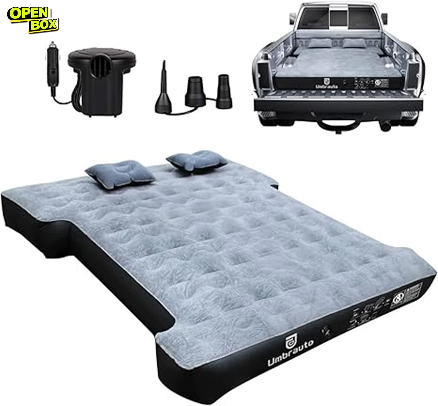 Inflatable Truck Bed Air Mattress Full Size Short Truck Beds 5.5-5.8ft