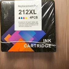 4pk 212XL T212XL Ink Cartridges For Epson 212 WF-2830 WF-2850 XP-4105 XP-4100 XL