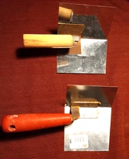 Lot of 2 Drywall & Plastering Corner Trowel Marshalltown QLT & other. EUC