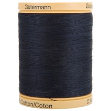 Natural Cotton Thread Solids 876yd Midnight B...