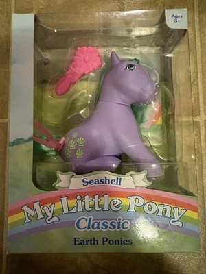 My Little Pony 35th Anniversary SEASHELL 2018 Classic Earth Ponies Basic Fun NEW