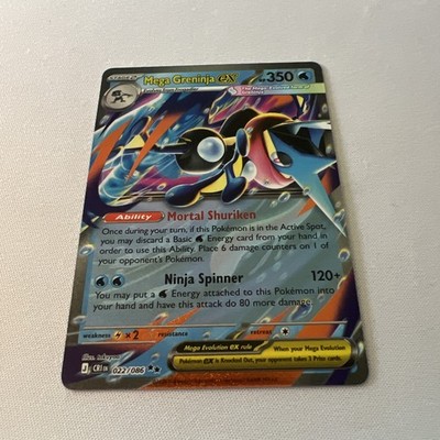 Mega Greninja EX 022/086 XY Chaos Rising | eBay