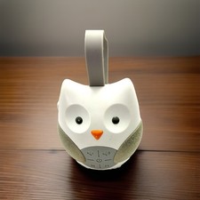 Skip Hop Soother White Noise Machine For Baby Owl Shape White Orange