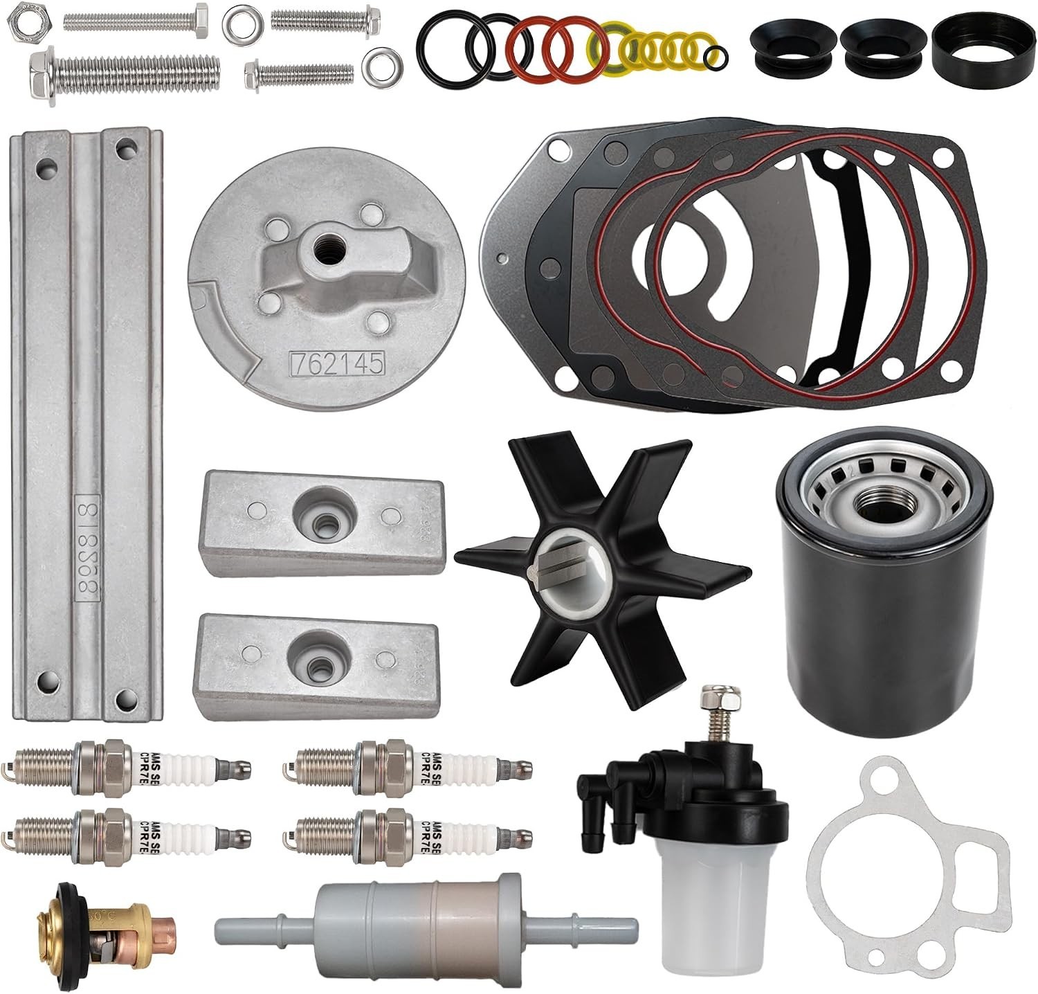 8M0090559 Outboard Maintenance Kit Fit for Mercury 40 50 60 HP FourStroke.