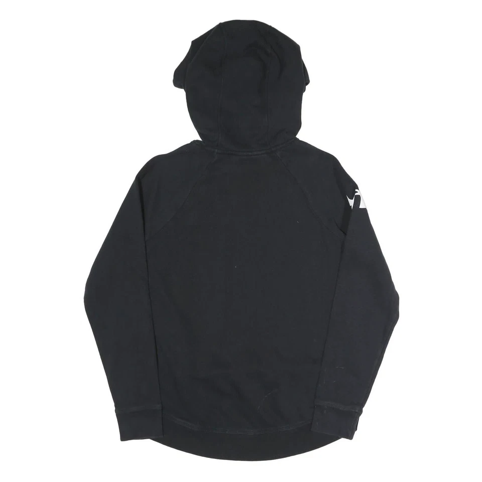 UNDER ARMOUR Sudadera Capucha Mujer Negra M Algodón Mezcla Casual - Imagen 3 de 4