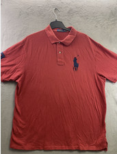 Polo Ralph Lauren Polo Shirt Mens 2XB Big Pony Embroidered 3 Patch Classic Fit